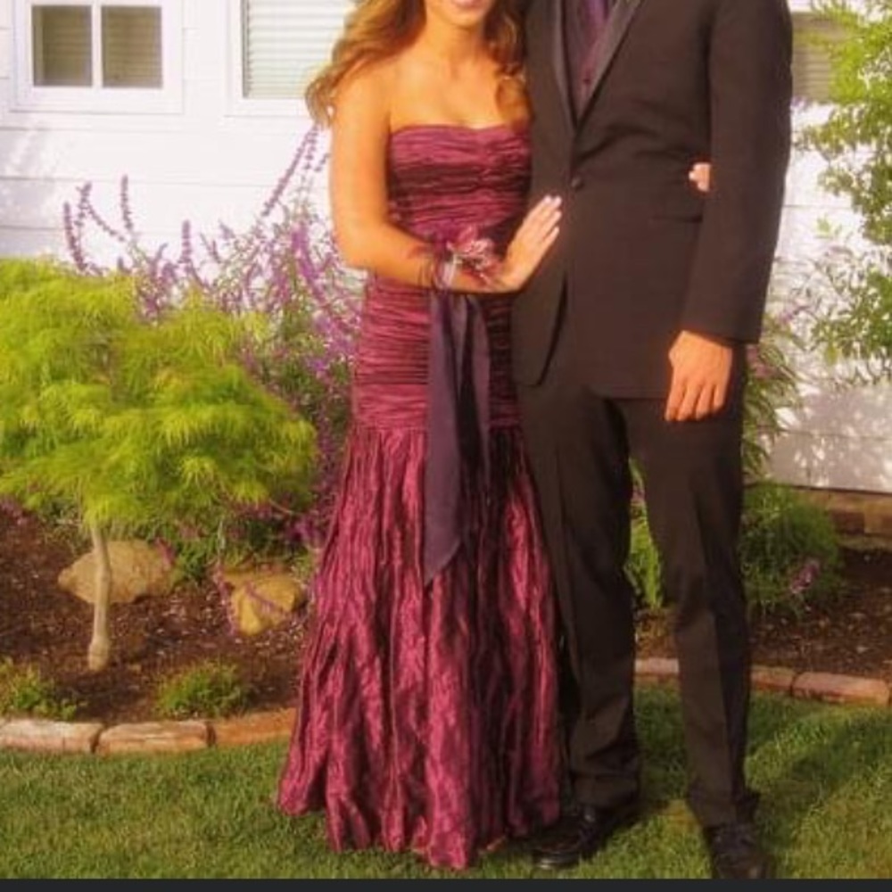 BCBG gown